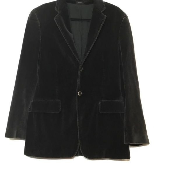 MURANO HUNTER GREEN VELVET SPORT COAT SIZE MEDIUM - Picture 1 of 8